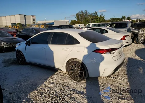 2020 Toyota Corolla Se из США, поврежденный, VIN 5YFS4RCE0LP044048